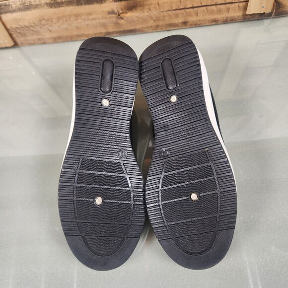 Tommy Bahama Black Knit Slip On Sneakers Womens Size 10 Comfort Shoes - Picture 11 of 11